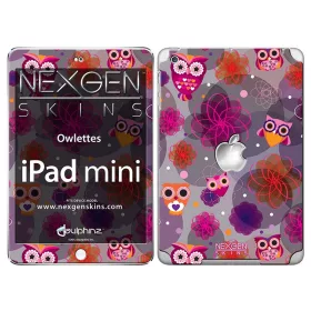 Nexgen Skins 3D hatással iPad minihez (Owlettes 3D)