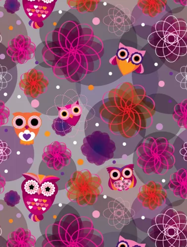 Nexgen Skins 3D hatással iPad minihez (Owlettes 3D)