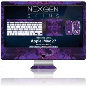   Nexgen Skins 3D effektussal iMac 27"-hez (Serpentine 3D)