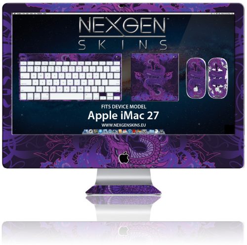Nexgen Skins 3D effektussal iMac 27"-hez (Serpentine 3D)