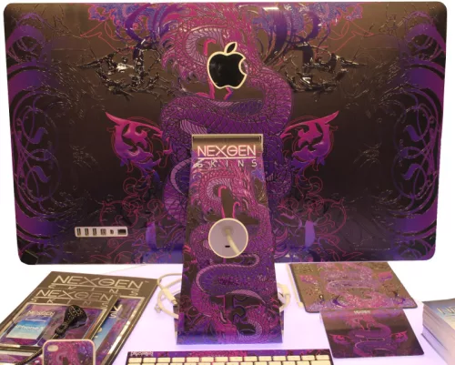 Nexgen Skins 3D effektussal iMac 27"-hez (Serpentine 3D)