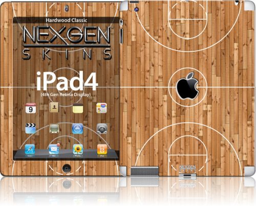 Nexgen Skins 3D hatással iPad 2/3/4 készülékhez (Hardwood Classic 3D)