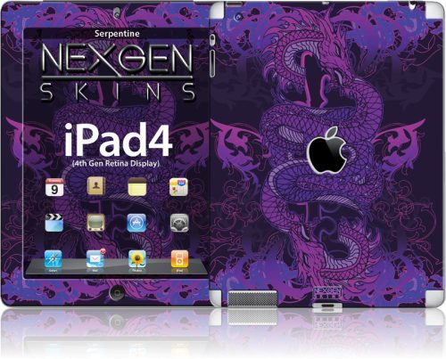 Nexgen Skins 3D hatással iPad 2/3/4 (Serpentine 3D) készülékhez