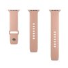 PURO ICON - Elastic okosóraszíj Apple Watch 38/40/41 mm (S/M & M/L) (Dusty Pink)