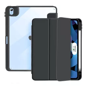   PURO Zeta Smart - tok iPad 10,9"-hez (2022) kivehető mágneses fül + Apple ceruzatartó (fekete)