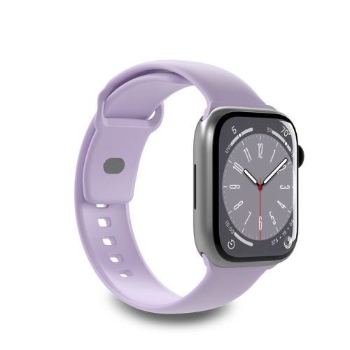 PURO ICON - Elastic okosóraszíj Apple Watch 38/40/41 mm (S/M & M/L) (Tech Lavender)