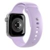 PURO ICON - Elastic okosóraszíj Apple Watch 38/40/41 mm (S/M & M/L) (Tech Lavender)