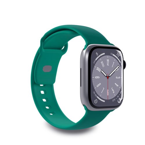 PURO ICON - Elastic okosóraszíj Apple Watch 38/40/41 mm (S/M & M/L) (Jade)