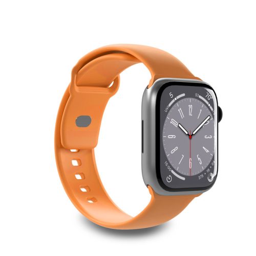 PURO ICON - Elastic okosóraszíj Apple Watch 42/44/45/49 mm (S/M & M/L) (Apricot)