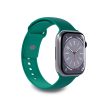 PURO ICON - Elastic okosóraszíj Apple Watch 42/44/45/49 mm (S/M & M/L) (Jade)