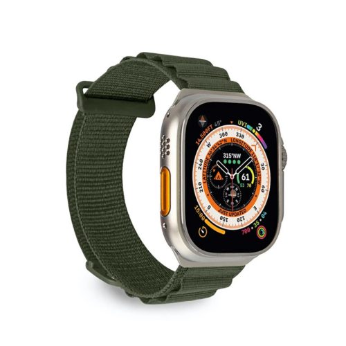 Puro Extreme Band - okosóraszíj Apple Watch 42/44/45/49 mm (Army Green)