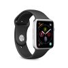 PURO ICON – elasztikus sportszíj Apple Watchhoz 38/40/41 mm (S/M & M/L) (fekete)