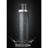 PURO Smart Bottle - 500 ml INOX termopalack intelligens LED kupakkal (fehér)