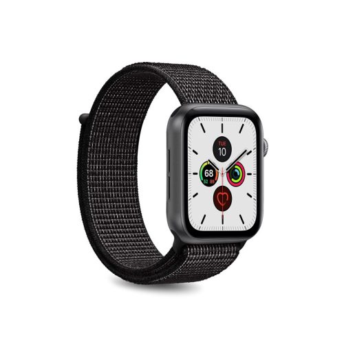 PURO Nylon – Apple Watch szíj 38/40/41 mm (fekete)