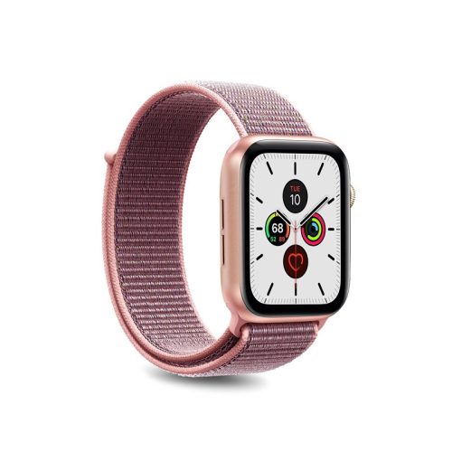 PURO nylon – Apple Watch szíj 38/40/41 mm (rózsaszín)