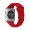 PURO ICON – elasztikus sportszíj Apple Watchhoz 38/40/41 mm (S/M & M/L) (piros)