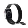 Puro Milanese mágnesszalag – rozsdamentes acél szíj Apple Watchhoz 38/40/41 mm (fekete)