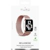 Puro Milanese mágnesszalag – rozsdamentes acél szíj Apple Watchhoz 38/40/41 mm (rózsa arany)