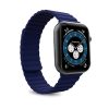 PURO ICON LINK – Mágneses szíj Apple Watchhoz 42/44/45 mm (M / L) (tengerkék)