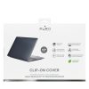 PURO Clip On – Macbook Air 13"-os tok (M1 2021/2020/2018) (fekete)