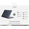 PURO Clip On – Macbook Air 13"-os tok (M1 2021/2020/2018) (fekete)