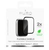 Puro Flexible Shield Edge to Edge – Hibrid védőüveg a képernyőn + Apple Watch 7 applikátor (45 mm)