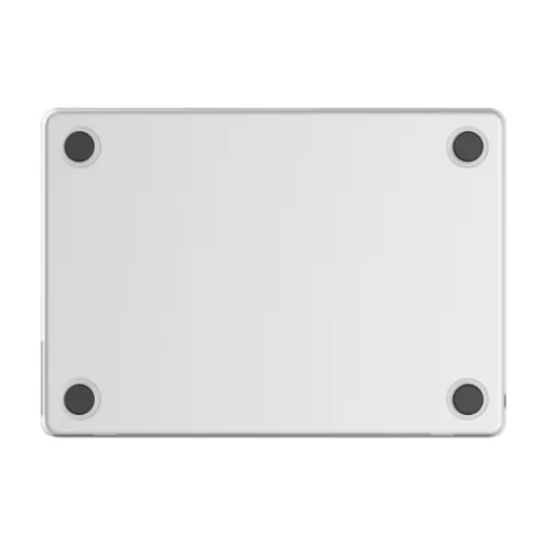 Hardshell tok tok MacBook Air 13,6"-hoz (M2, 2022) (Dots/Clear)