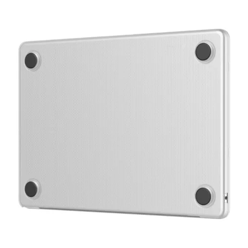 Hardshell tok tok MacBook Air 13,6"-hoz (M2, 2022) (Dots/Clear)