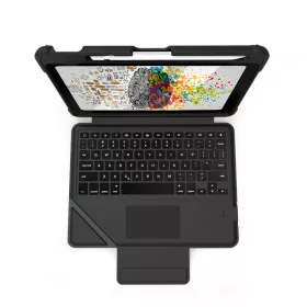   STM Dux Keyboard Trackpad tok iPad 10,2" 20212019 fekete