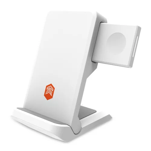 STM ChargeTree Go 3-in-1 vezeték nélküli töltőállomás Phone, AirPods, Apple Watch - fehér