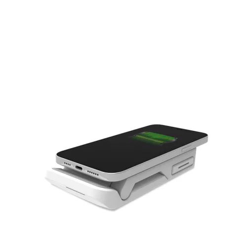STM ChargeTree Go 3-in-1 vezeték nélküli töltőállomás Phone, AirPods, Apple Watch - fehér