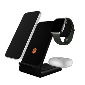   STM ChargeTree Swing 3-in-1 vezeték nélküli töltőállomás Phone, AirPods, Apple Watch - fekete