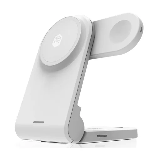 STM ChargeTree MAG - 3-in-1 vezeték nélküli töltő MagSafe fehér