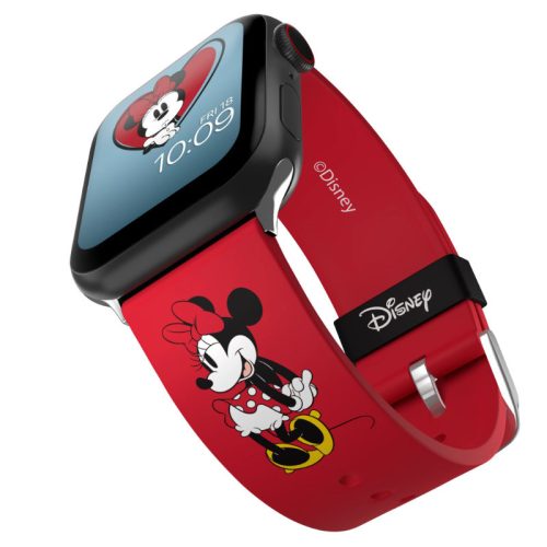 Disney Minnie Mouse - okosóraszíj Apple Watch 38/40/41/42/44/45/49 mm (Classic Hearts)