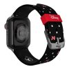 Disney Minnie Mouse - okosóraszíj Apple Watch 38/40/41/42/44/45/49 mm (Polka Noir)