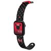 Disney Minnie Mouse - okosóraszíj Apple Watch 38/40/41/42/44/45/49 mm (Polka Noir)