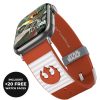 Star Wars - okosóraszíj Apple Watch 38/40/41/42/44/45/49 mm (Rebel Squadron 3D)