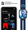 Star Wars - okosóraszíj Apple Watch 38/40/41/42/44/45/49 mm (Obi-Wan Kenobi Lightsaber)