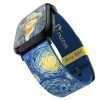 Van Gogh - okosóraszíj Apple Watch 38/40/41/42/44/45/49 mm (Starry Night)