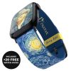 Van Gogh - okosóraszíj Apple Watch 38/40/41/42/44/45/49 mm (Starry Night)