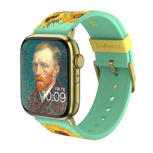 Van Gogh - okosóraszíj Apple Watch 38/40/41/42/44/45/49 mm (Sunflowers)