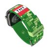 Minecraft - okosóraszíj Apple Watch 38/40/41/42/44/45/49 mm (Creeper 3D)