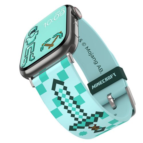 Minecraft - okosóraszíj Apple Watch 38/40/41/42/44/45/49 mm (Iconic)