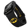 DC Comics - okosóraszíj Apple Watch 38/40/41/42/44/45/49 mm (Batman Sculpted 3D)