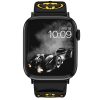 DC Comics - okosóraszíj Apple Watch 38/40/41/42/44/45/49 mm (Batman Sculpted 3D)