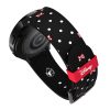 Disney Minnie Mouse - okosóraszíj Samsung Galaxy Watch 6 / 6 Classic / 5 / 5 Pro / 4 / 4 Classic (Polka Noir)