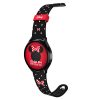 Disney Minnie Mouse - okosóraszíj Samsung Galaxy Watch 6 / 6 Classic / 5 / 5 Pro / 4 / 4 Classic (Polka Noir)