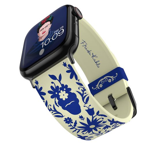 Frida Kahlo - okosóraszíj Apple Watch 38/40/41/42/44/45/49 mm (Talavera Tradition)