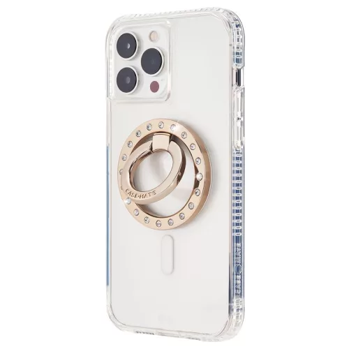 Case-Mate Magnetic gyűrűtartó támaszték, telefongyűrű -  (Champagne Crystal)
