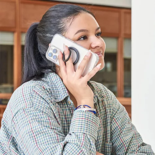 Case-Mate Magnetic gyűrűtartó támaszték, telefongyűrű - (Matte fekete)